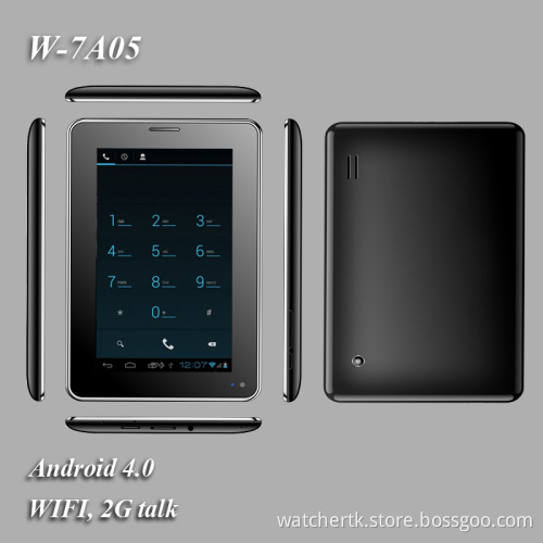 7inch Tablet Android 4.0 WiFi 2g Talk 512MB+4G